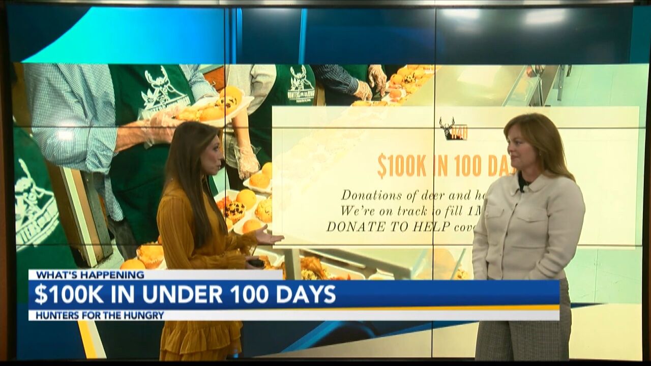 $100K in 100 Days, Help Hunters For The Hungry Fill One Million Plates